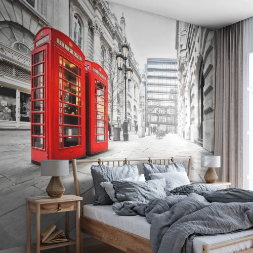 Tapet Premium Canvas - Welcome to London - Orase, Londra, Arhitectură - 300x210 cm