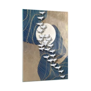 Tablou pe sticlă - Libertate, rătăcire, comunitate - 50x70 cm