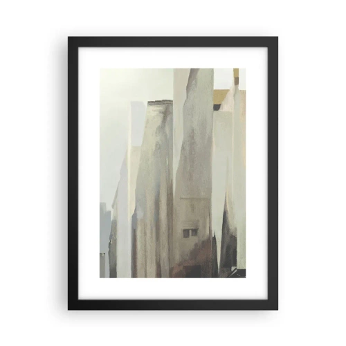 Poster în ramă neagră - Vis urban - 30x40 cm