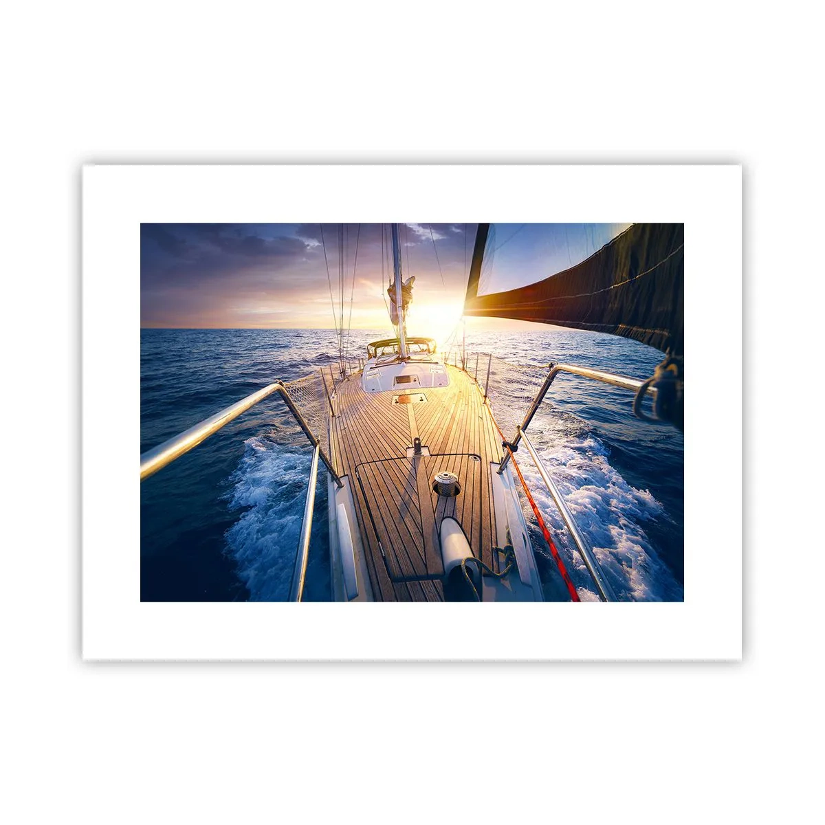 Poster - Alergând pe valuri - 40x30 cm