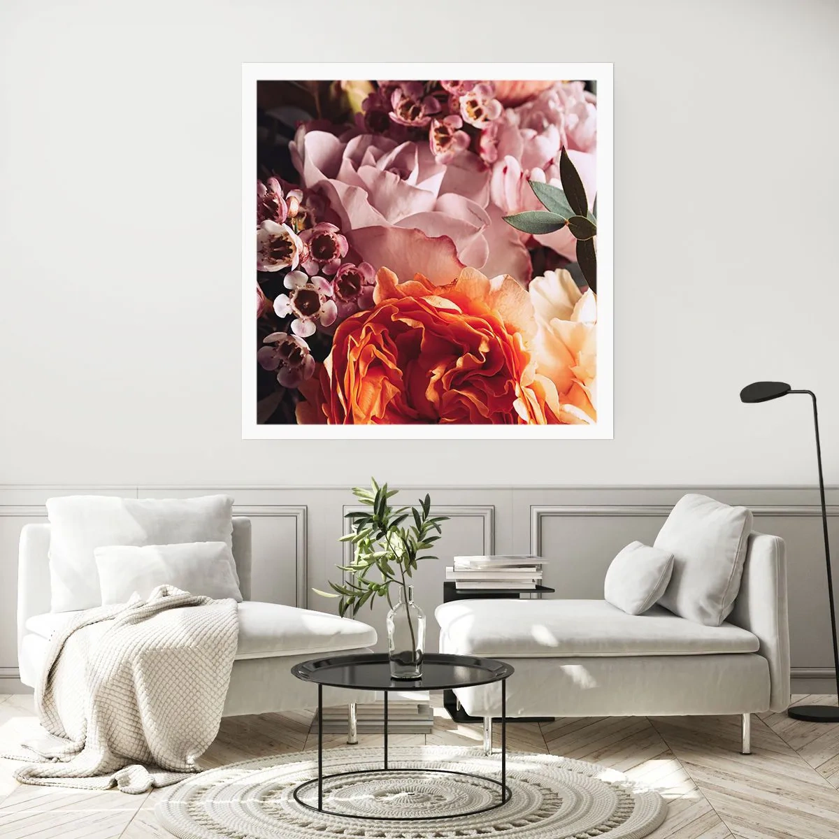 Poster - Înghesuite în frumusețe - 40x40 cm