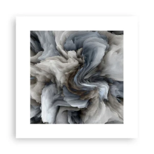 Poster - Piatră și floare - 30x30 cm