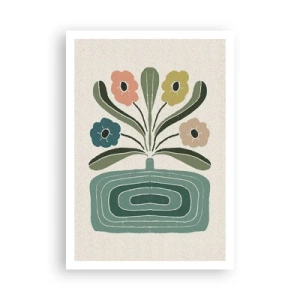 Poster - Buchet simetric - 70x100 cm