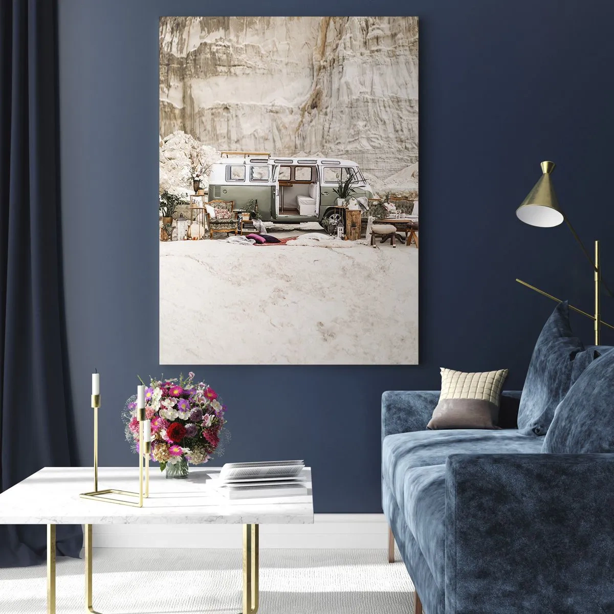 Tablou pe sticlă - Să înceapă călătoria - 70x100 cm