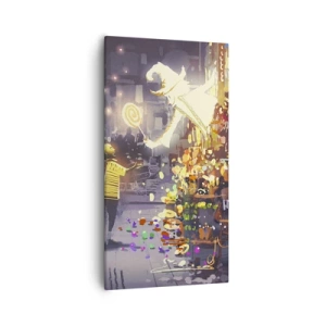 Tablou pe pânză - Vrăjitoria există - 55x100 cm