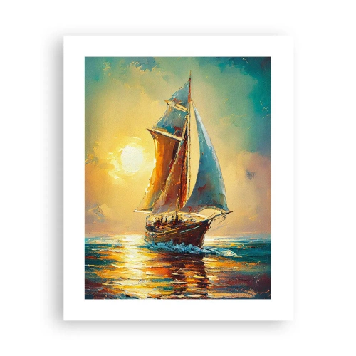 Poster - Pânzele umflate de vânt - 40x50 cm