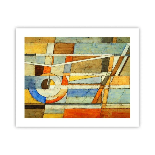 Poster - Cubismul în construcție - 50x40 cm