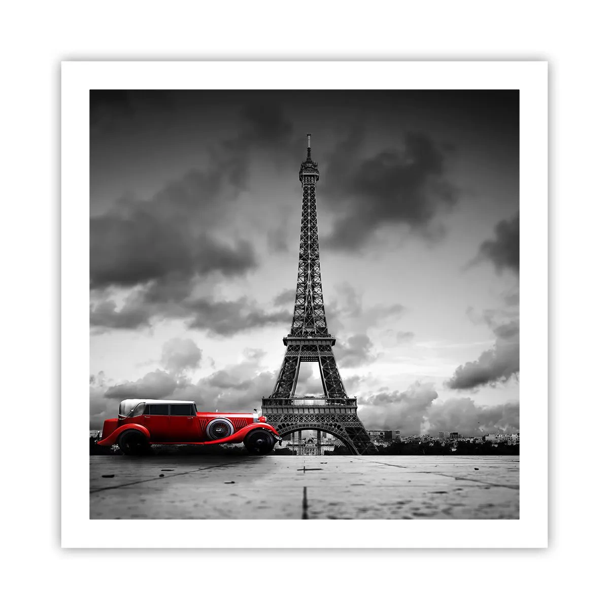 Poster - Nu cu mult timp în urmă, la Paris - 60x60 cm