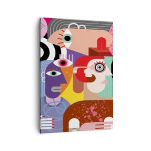 Tablou pe pânză - Am venit de la domnul Picasso - 50x70 cm