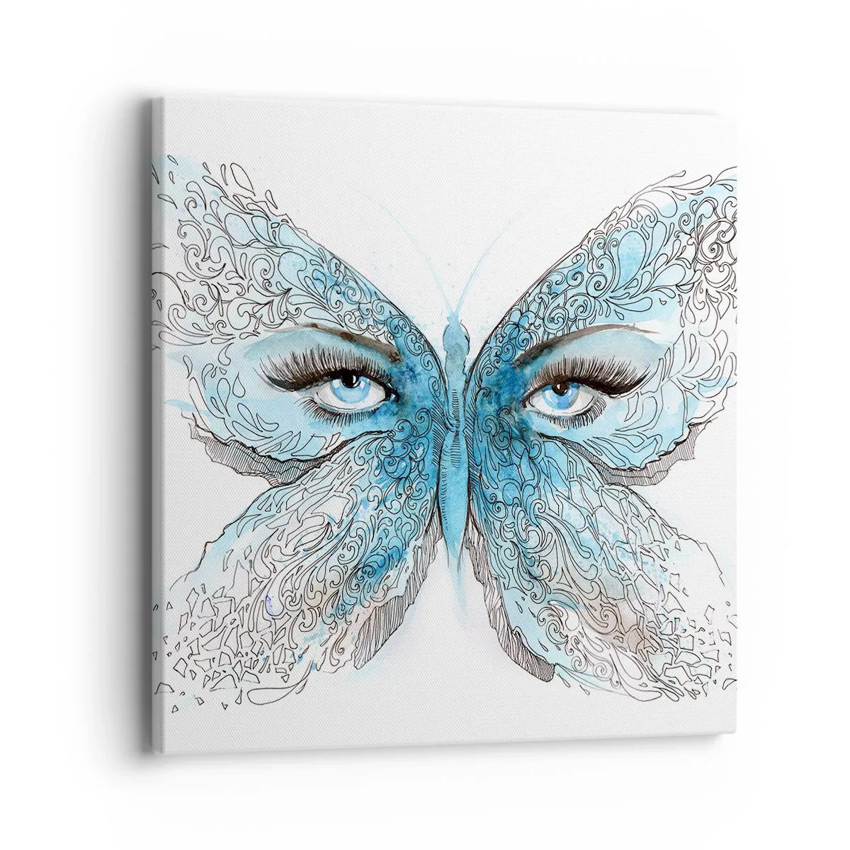 Tablou pe pânză - Polyommatus eros - 40x40 cm