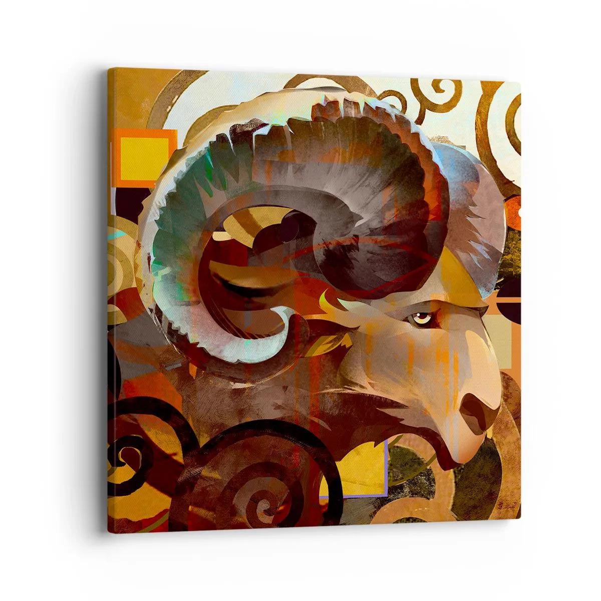 Tablou pe pânză - Magii - religii - ritualuri - 40x40 cm