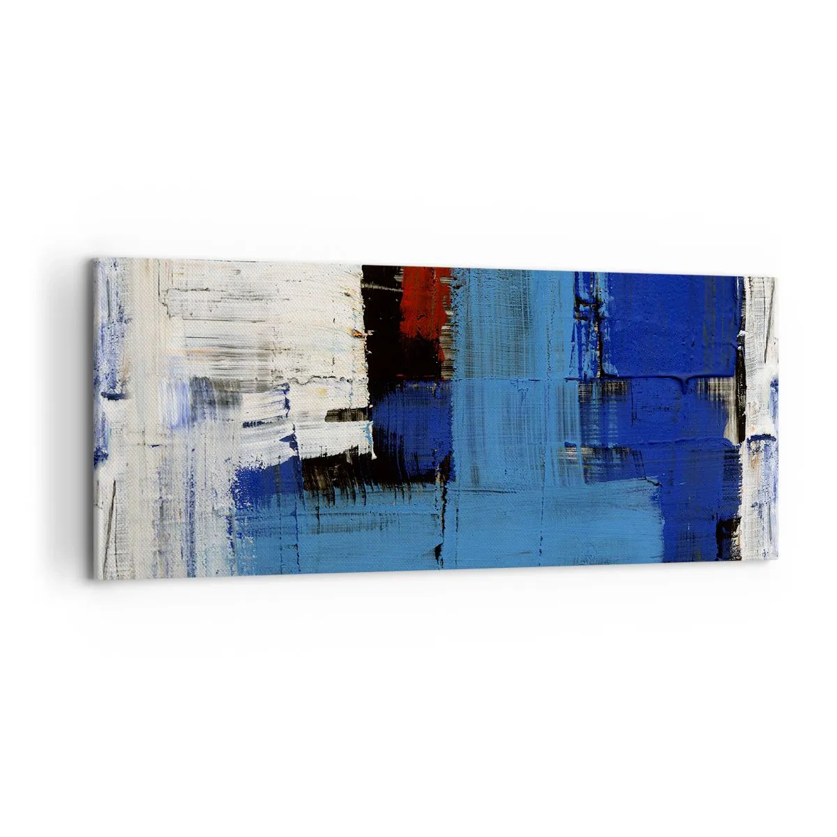 Tablou pe pânză - Secretul albastru - 120x50 cm