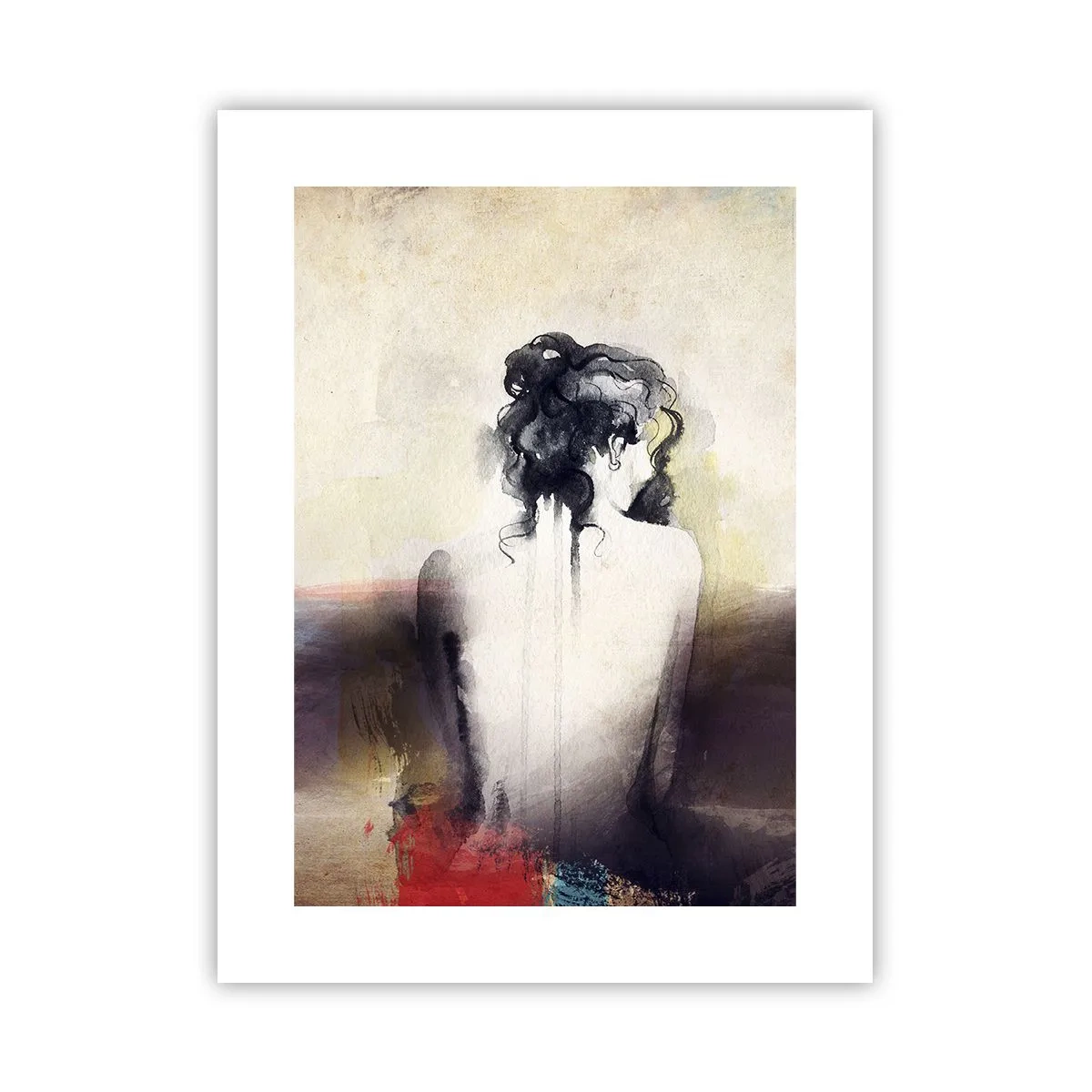Poster - Linii moi, forme ovale - 30x40 cm