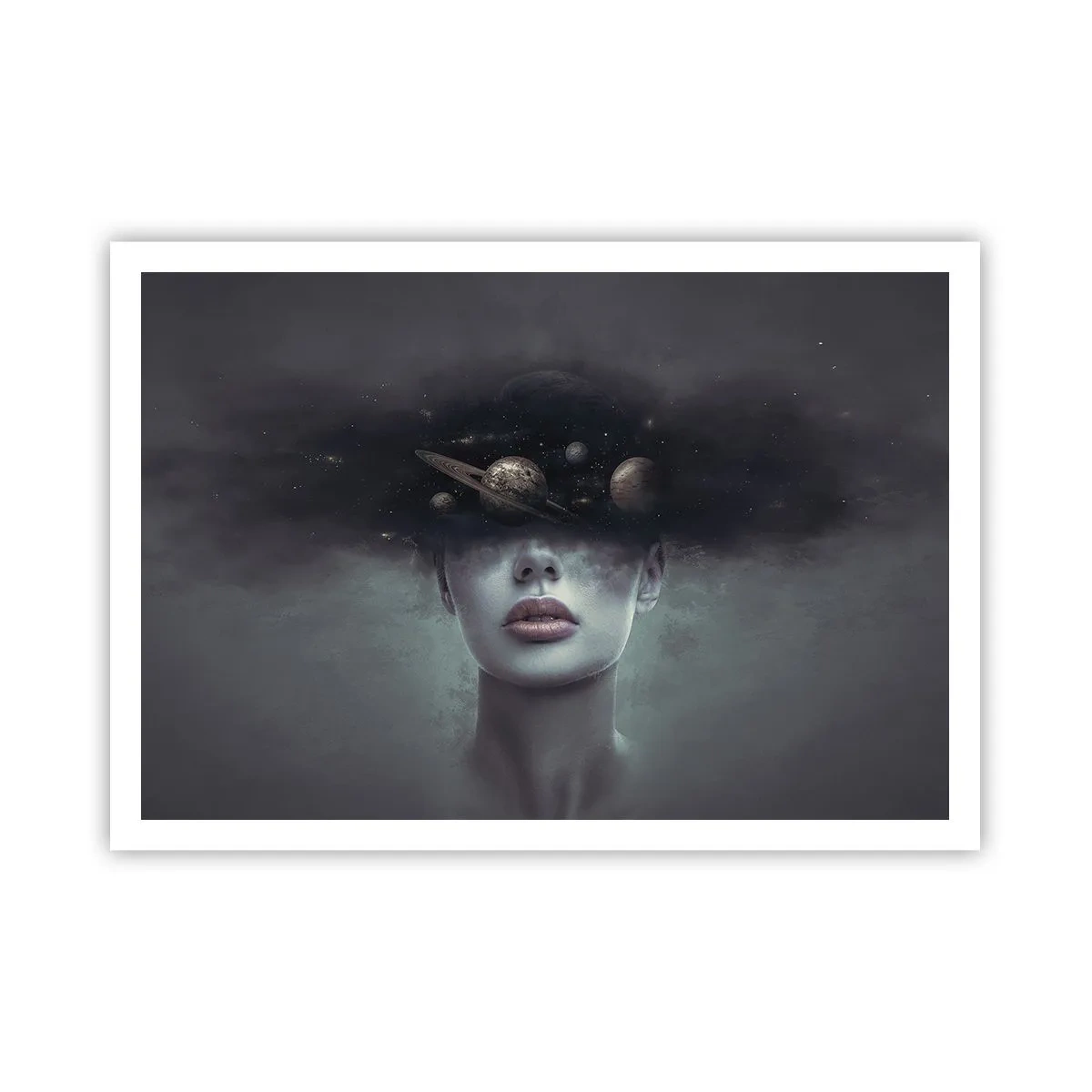 Poster - Și planetele o iau razna... - 100x70 cm