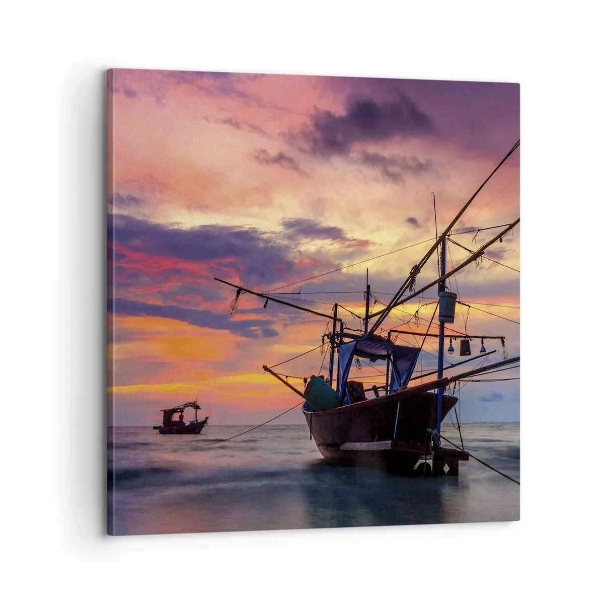 Tablou pe pânză - O seară exotică - 60x60 cm