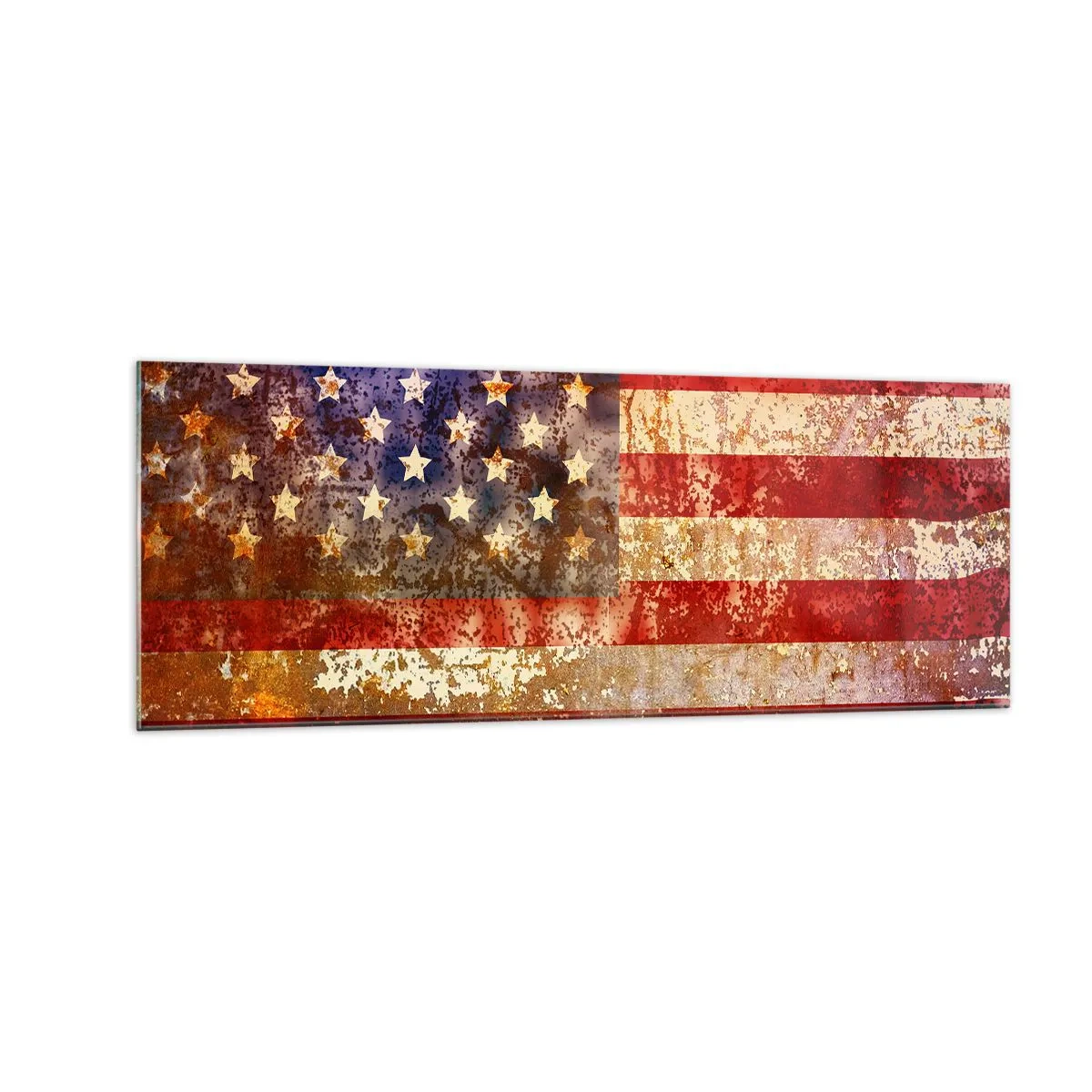 Tablou pe sticlă - Gloria nu trece - 140x50 cm