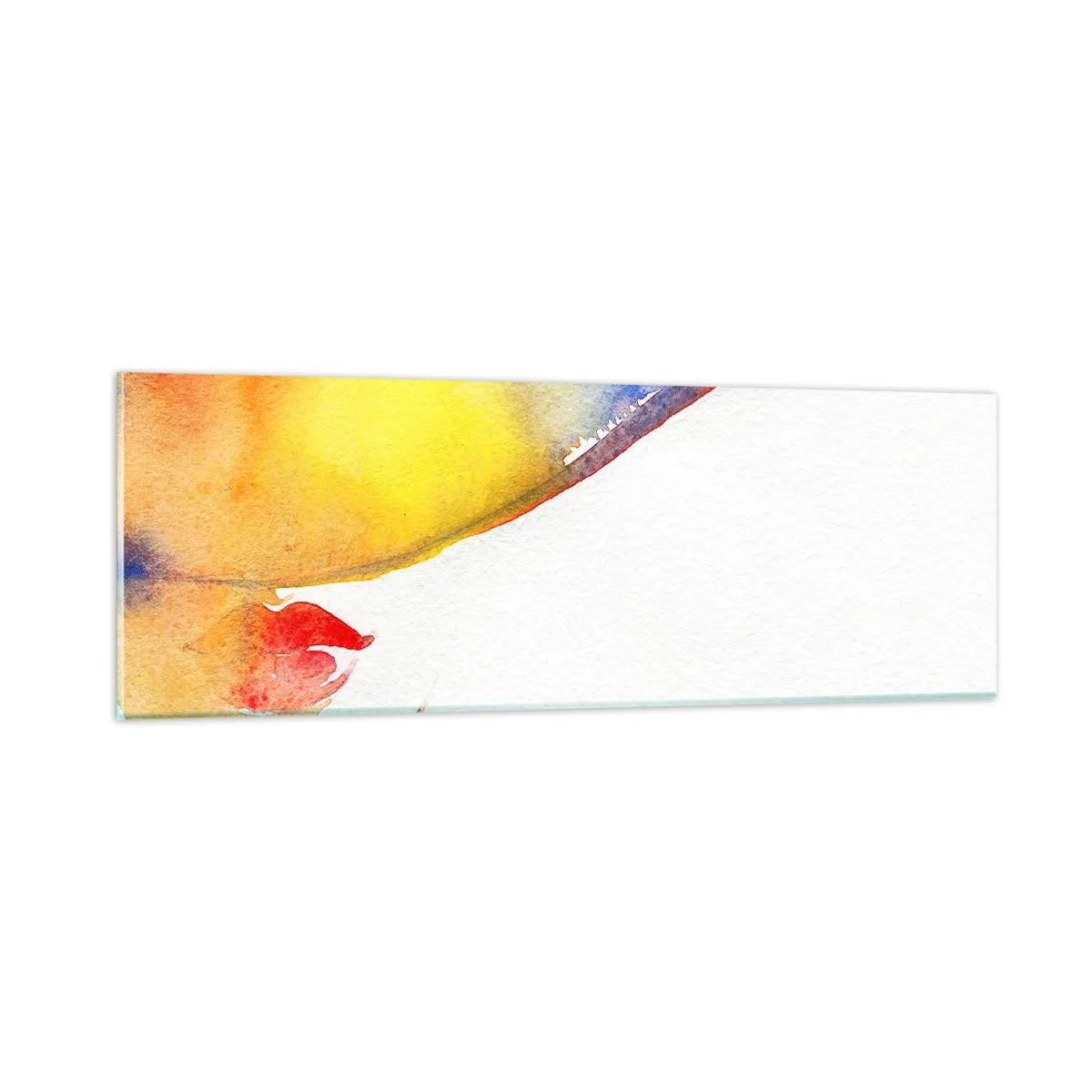 Tablou pe sticlă - Portretul unei doamne    - 90x30 cm