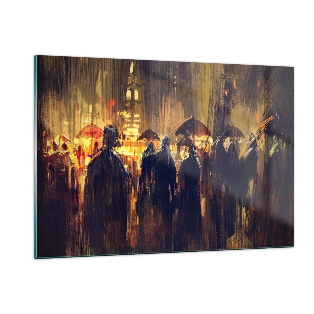 Tablou pe sticlă - Urmașii ploii - 120x80 cm