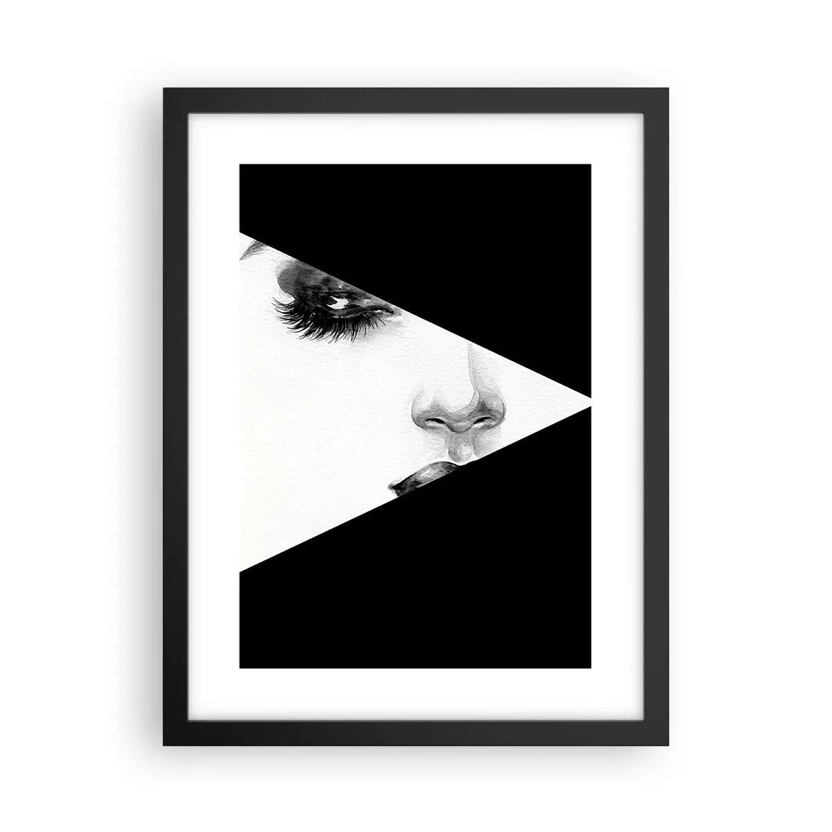 Poster în ramă neagră - Mereu nedescoperită - 30x40 cm