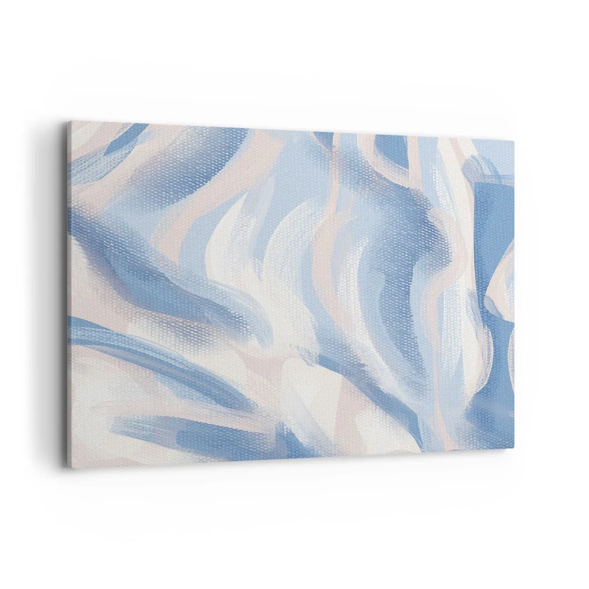 Tablou pe pânză - Undele albastre - 100x70 cm