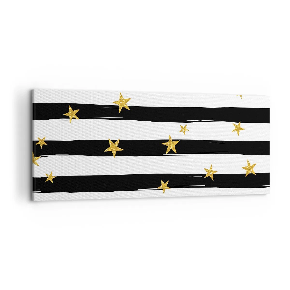 Tablou pe pânză - Cu toții ne-am născut sub o stea norocoasă - 100x40 cm