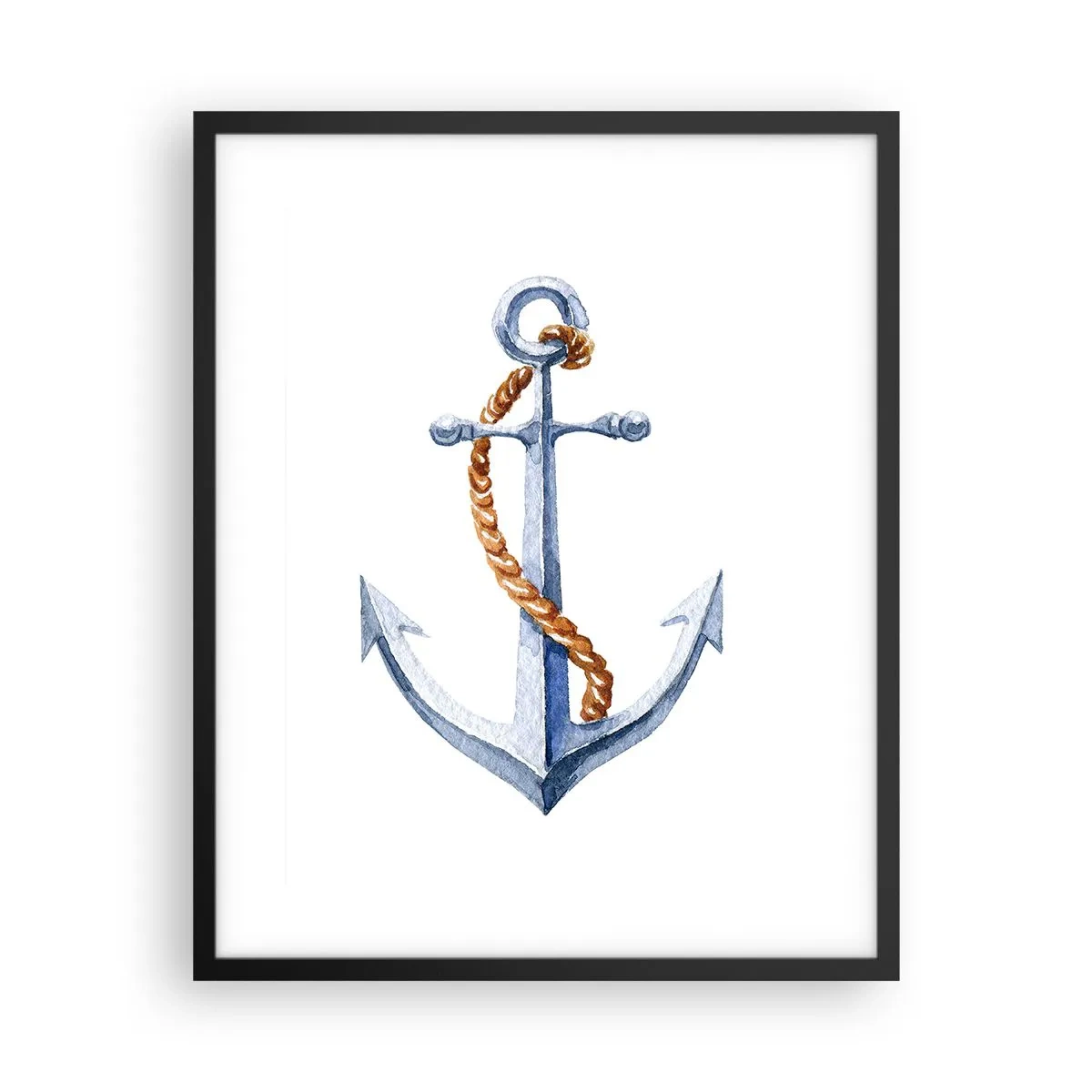 Poster în ramă neagră - Ahoy aventura! - 40x50 cm