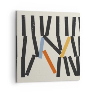 Tablou pe pânză - Domino - compoziție - 60x60 cm