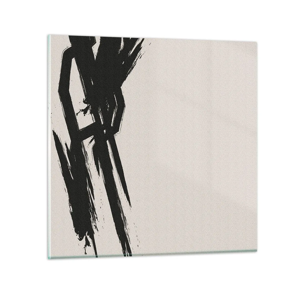 Tablou pe sticlă - Un impuls de neoprit - 60x60 cm