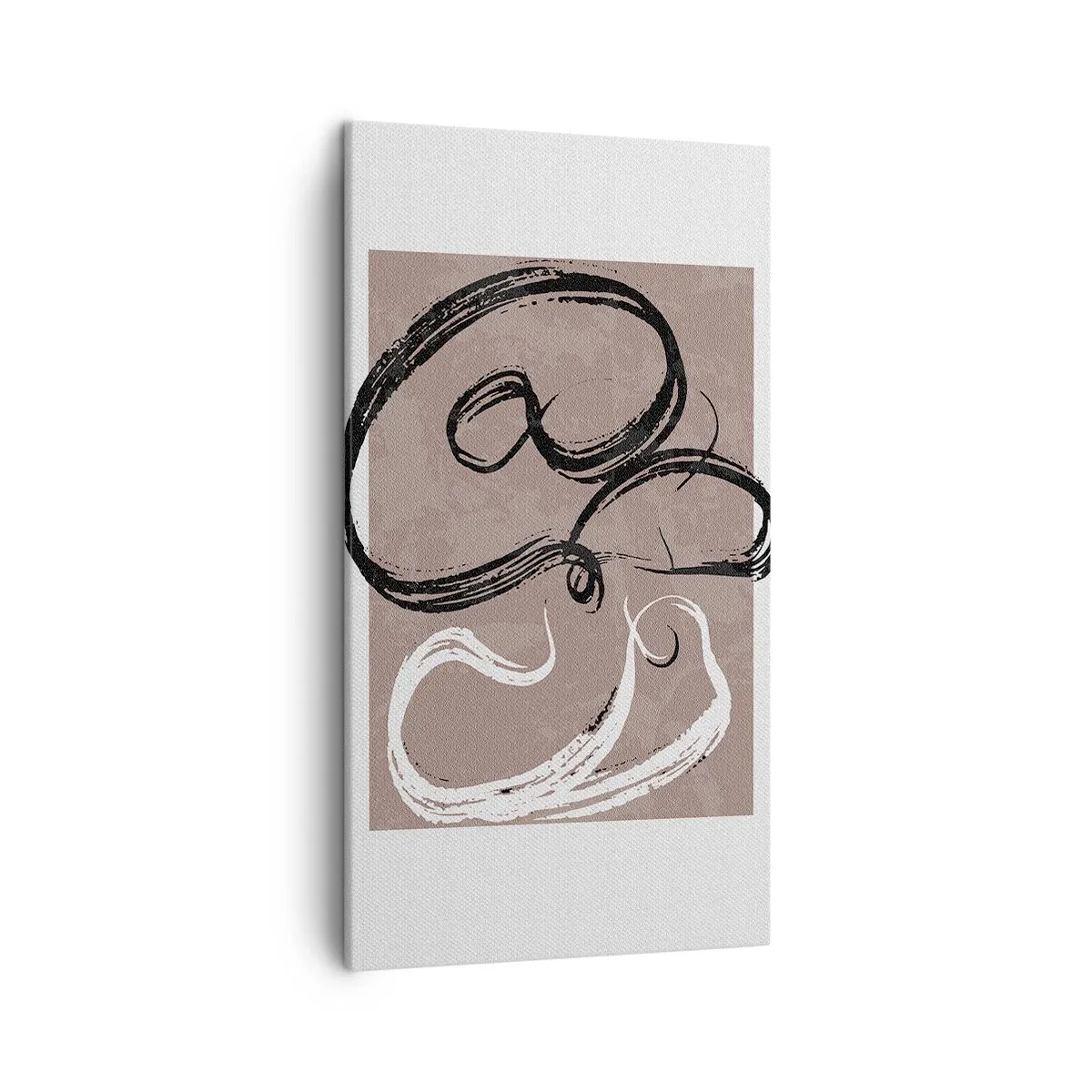 Tablou pe pânză - Compoziția - căutarea plenitudinii - 45x80 cm