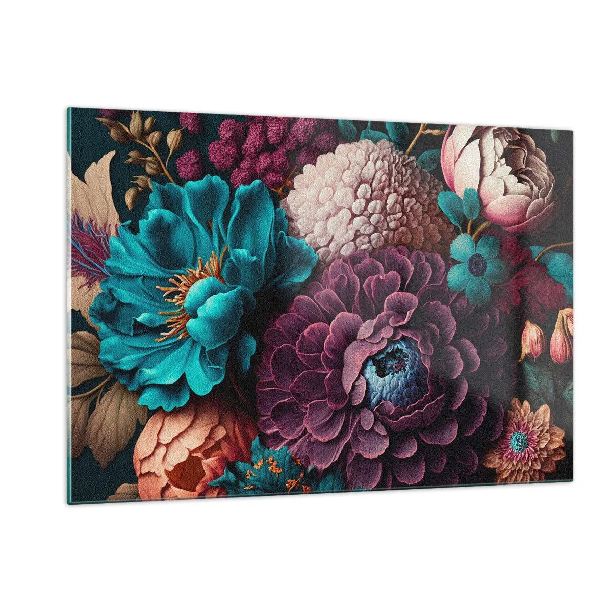 Tablou pe sticlă - Natura în abundență - 120x80 cm