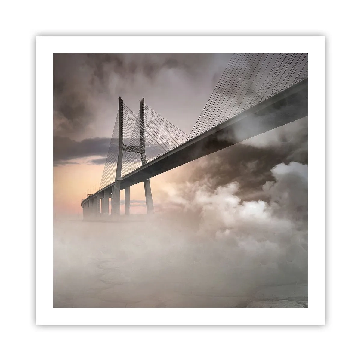 Poster - Lângă un râu care nu există - 60x60 cm