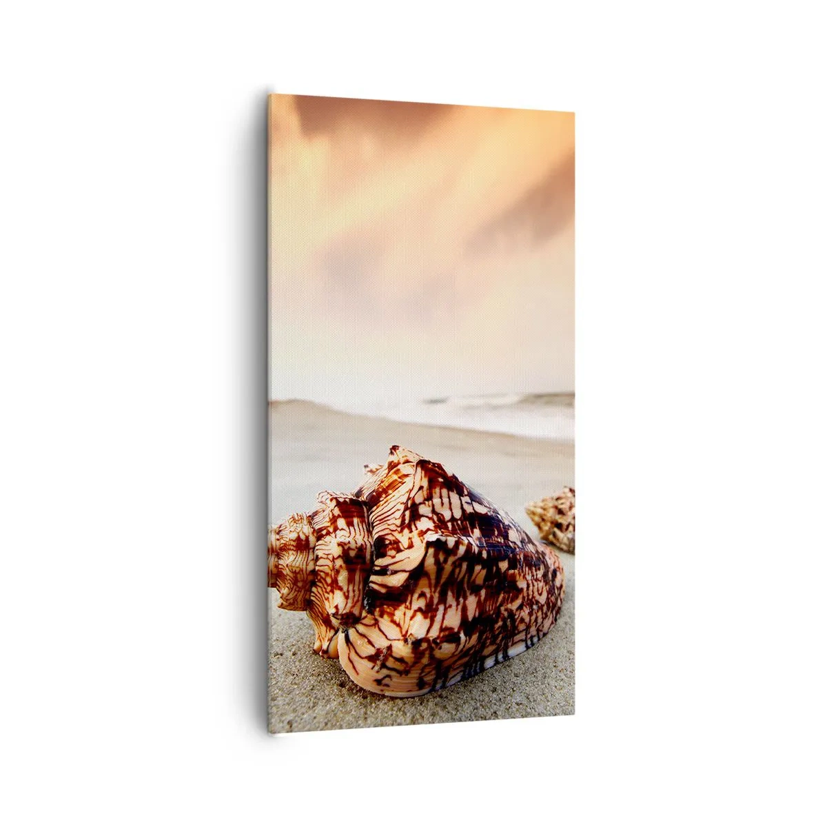 Tablou pe pânză - Exilate de valuri - 65x120 cm