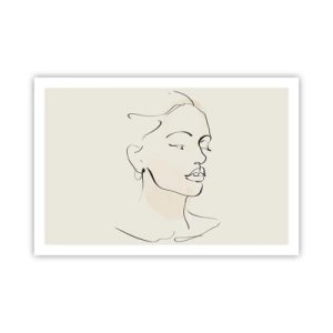 Poster - Cu o linie sigură - 91x61 cm