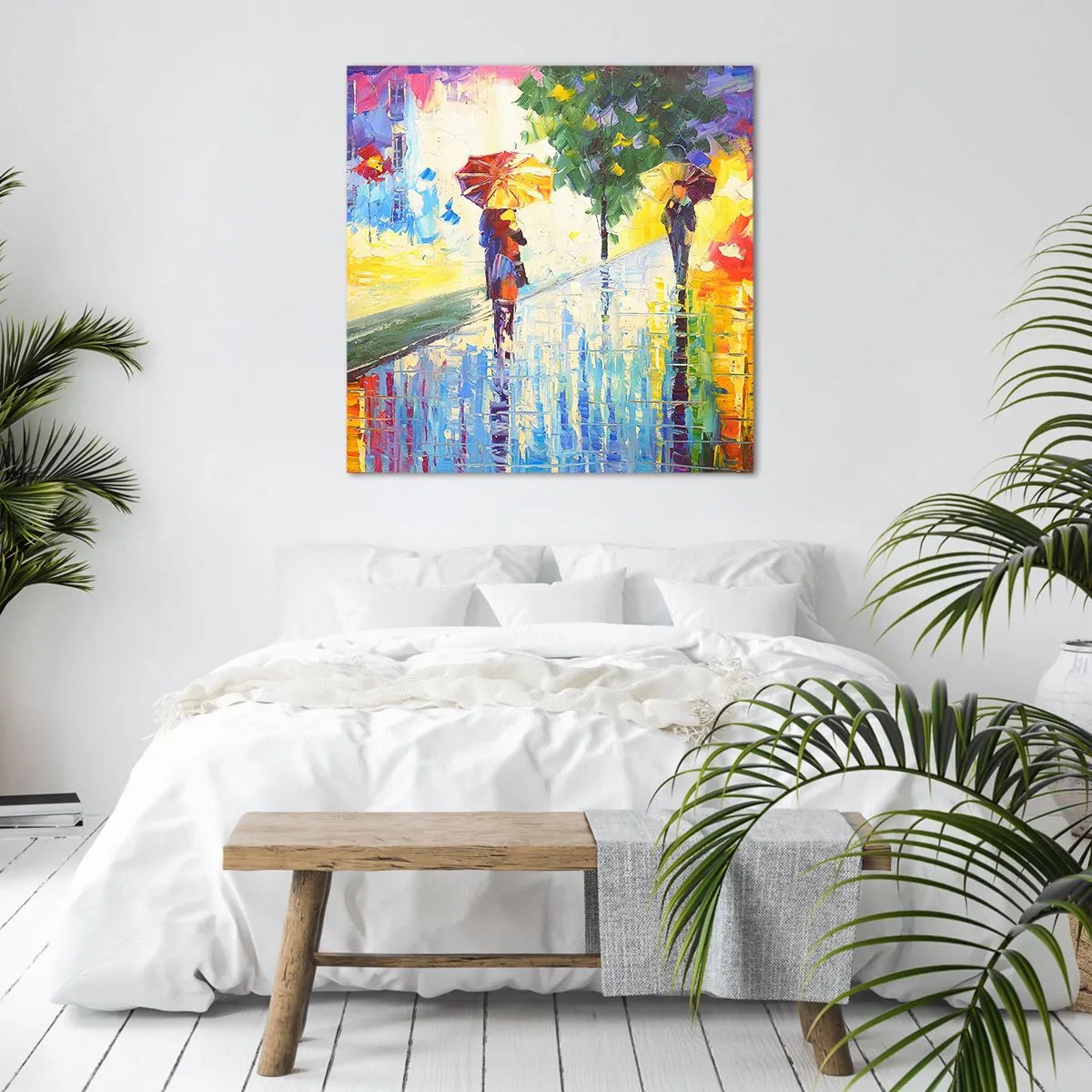Tablou pe pânză - Și totul este clar - 70x70 cm