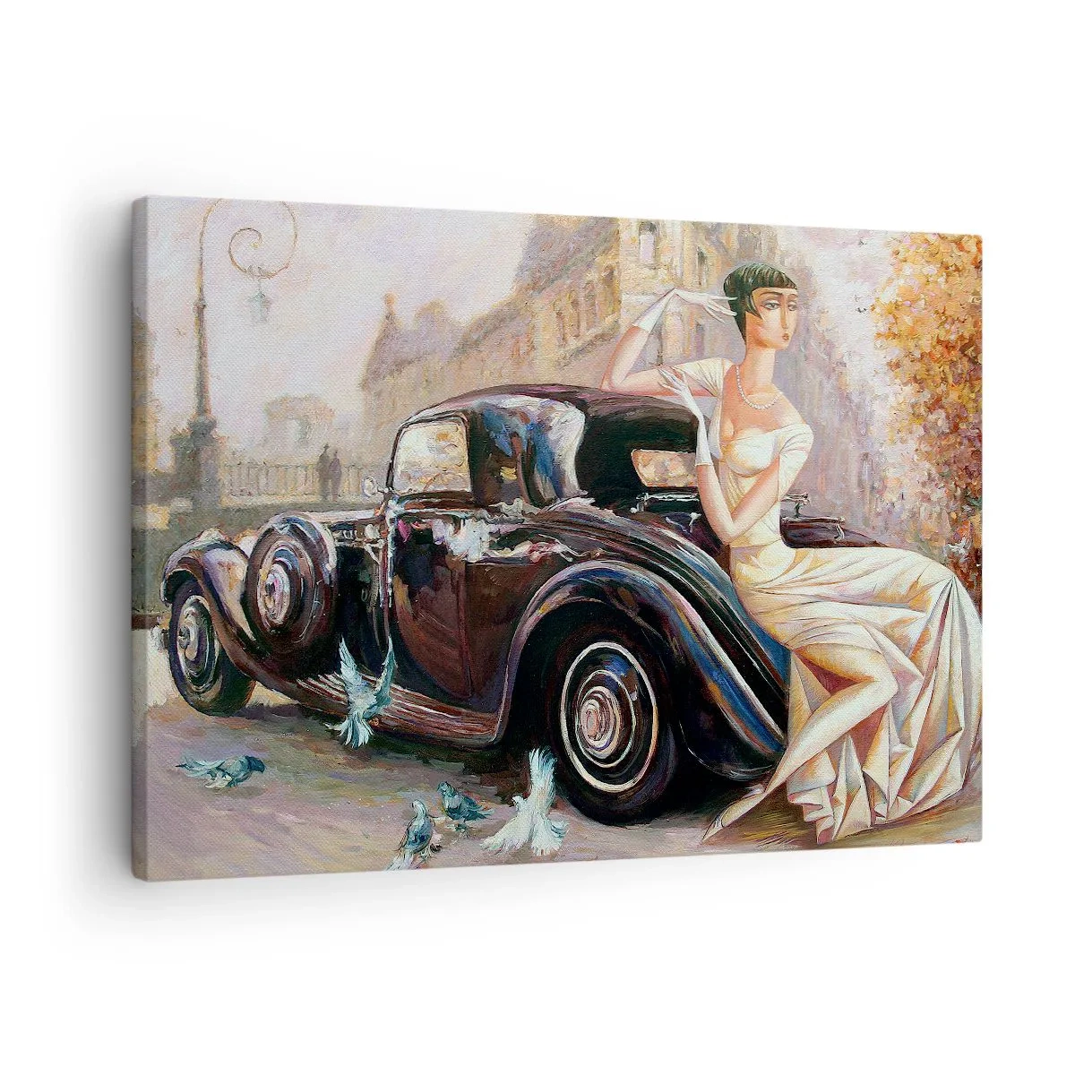 Tablou pe pânză - Eleganță retro - 70x50 cm