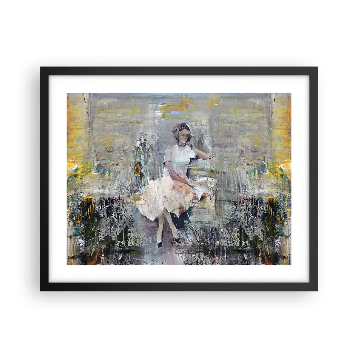 Poster în ramă neagră - Clasică și modernă - 50x40 cm