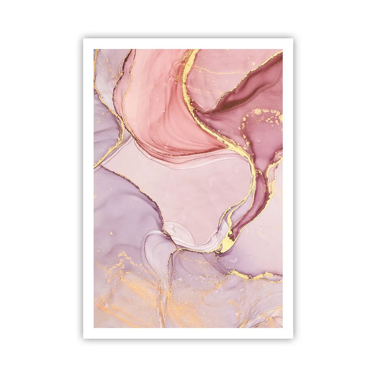 Poster - O mângâiere de culoare - 70x100 cm