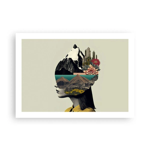 Poster - Femeia - întotdeauna un mister - 70x50 cm