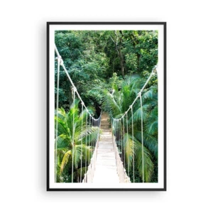 Poster în ramă neagră - Welcome to the jungle! - 70x100 cm