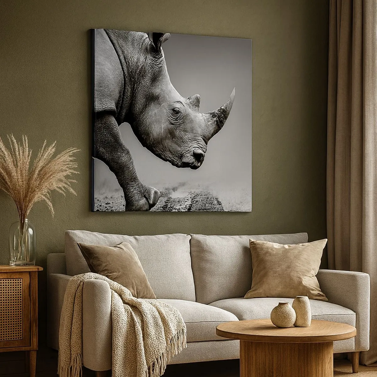 Tablou pe pânză - O forță de neoprit - 30x30 cm