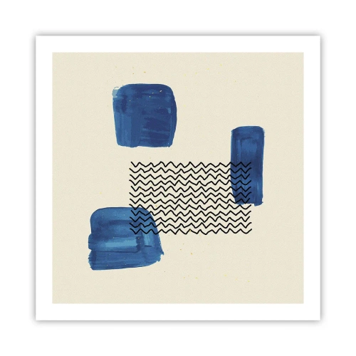 Poster - Cvartet abstract - 60x60 cm