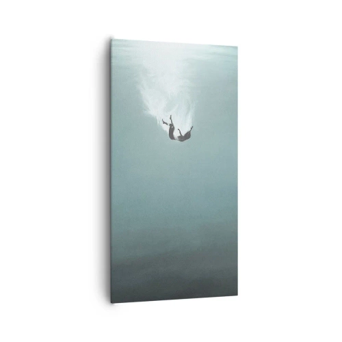 Tablou pe pânză - În îmbrățișarea oceanului - 65x120 cm