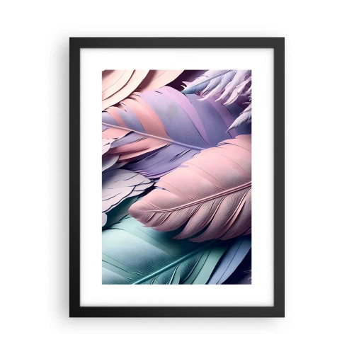 Poster în ramă neagră - Eleganța păsărilor - 30x40 cm