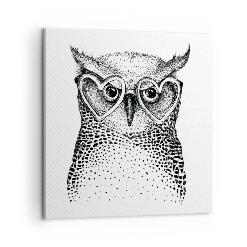 Tablou pe pânză - Cu înțelepciune și dragoste - 50x50 cm