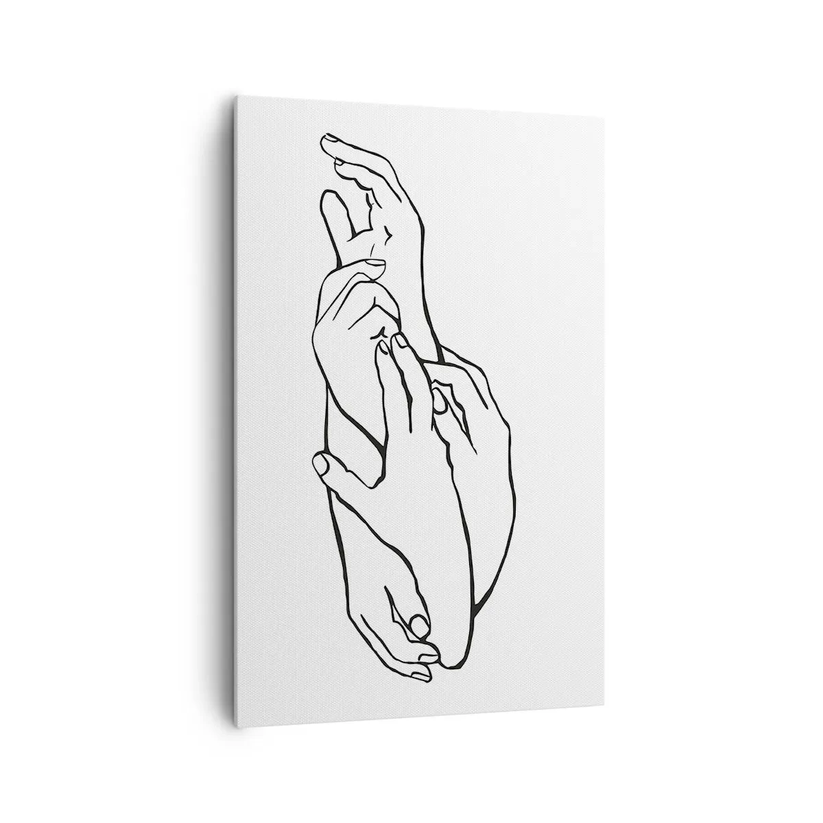 Tablou pe pânză - Atingere bună - 80x120 cm