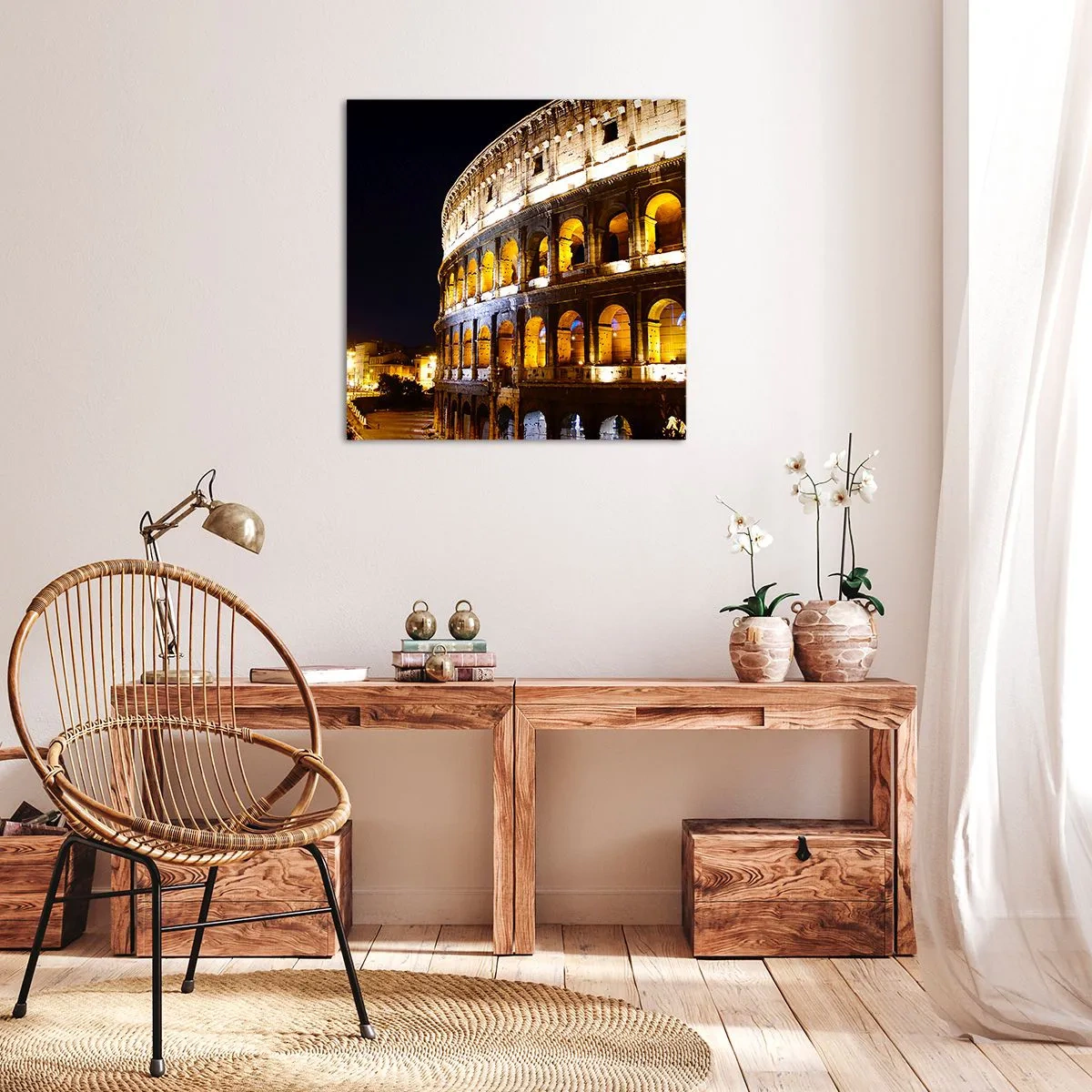 Tablou pe pânză - Să înceapă jocurile - 50x50 cm