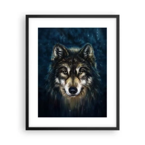 Poster în ramă neagră - Alfa? Și omega - 40x50 cm