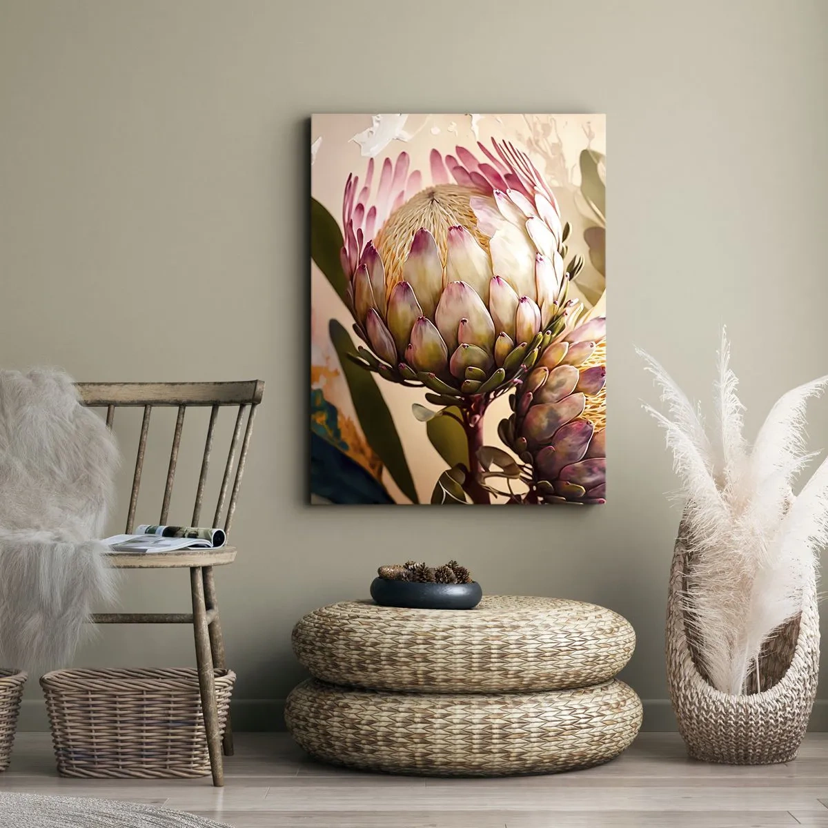 Tablou pe pânză - Îmbrățișare cu tandrețe - 70x100 cm