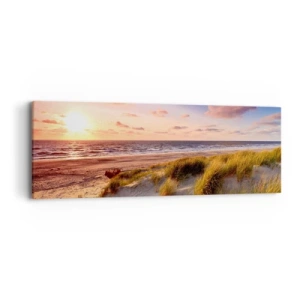 Tablou pe pânză - Deja aerul de vară miroase - 90x30 cm