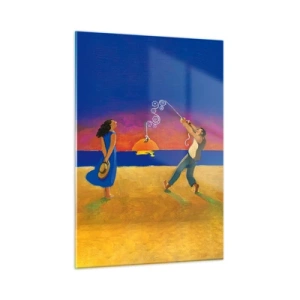 Tablou pe sticlă - Mai mult decât o stea din cer - 50x70 cm